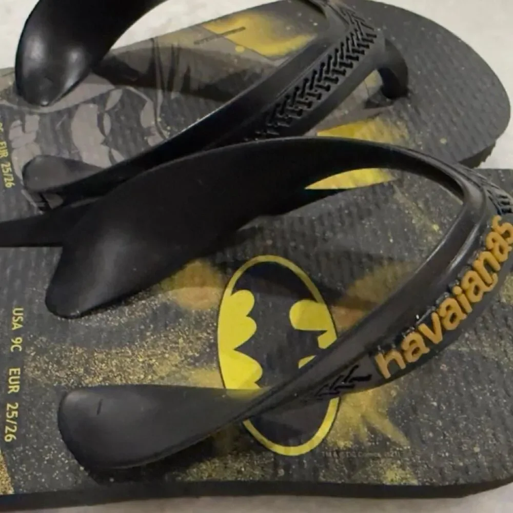Havaianas Kids Batman Flipflops